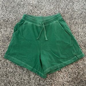 Old Navy Green Sweat Shorts for Women